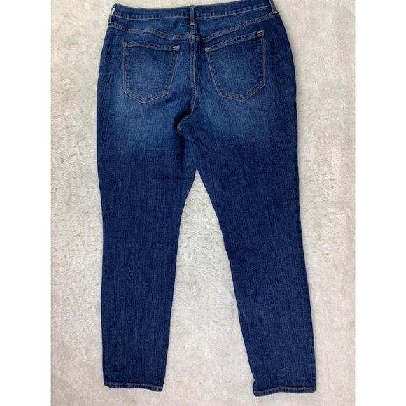 Old Navy Size 35x29 (Measured) Womens Jeans Curvy Profile Mid Rise Skinn… - Picture 3 of 3